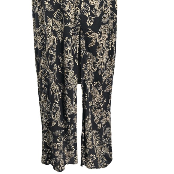 Amuse Society Womens Size Small Midnight Flower One Shoulder Maxi Dress - Picture 8 of 10